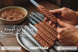 چرا کباب کوبیده به سیخ نمی‌چسبه؟