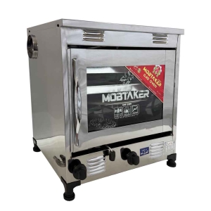 تنور گازی مبتکر تمام‌استیل(2سینی) TG121