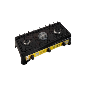 اجاق گاز رومیزی سه شعله لعابی