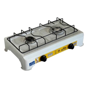 اجاق گاز رومیزی دو شعله لعابی