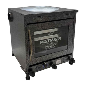 تنور گازی مبتکر رنگی کوره‌ای ساج دار(2سینی) TG128